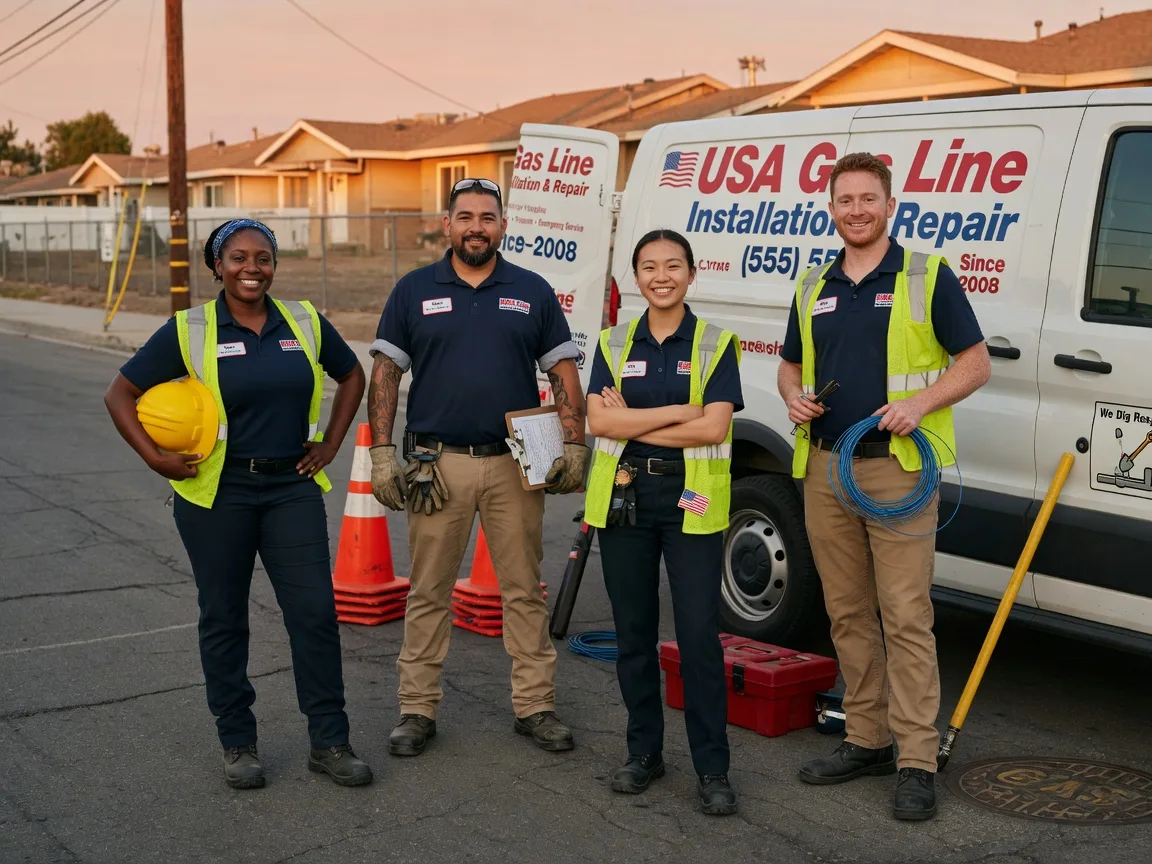 Gas Line Installation company in Saegertown, PA